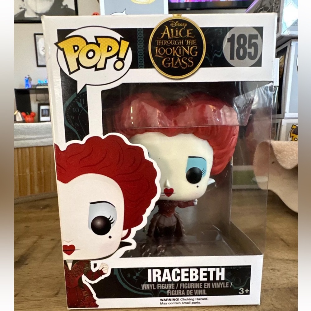Disney POP! Iracebeth Figure with Red and White